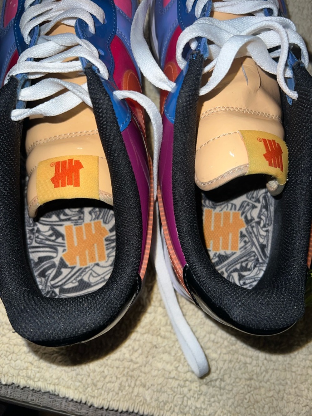 Nike Airforce 1 x UNDEFEATED Low top sneakers - Picture 4 of 8